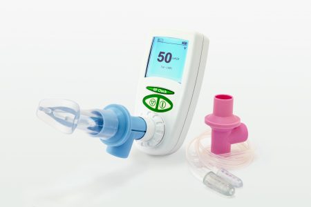 A portable respiratory pressure meter for measuring respiratory muscle strength developed by MD Diagnostics