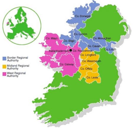 Map of West BIC Region