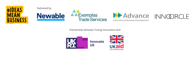 Logos for Global Young Innovators Programme